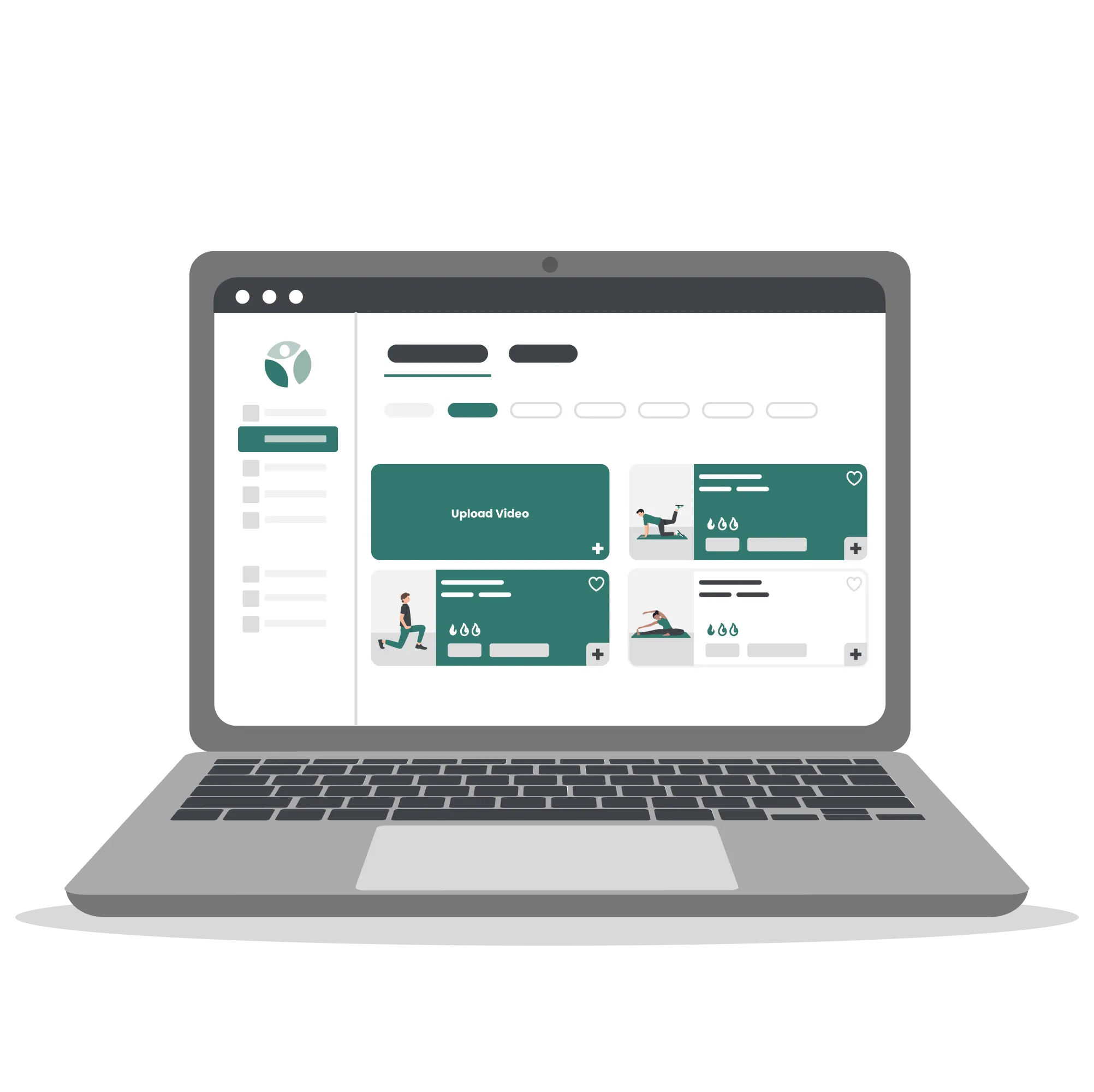 Übungsbibliothek & Videoupload